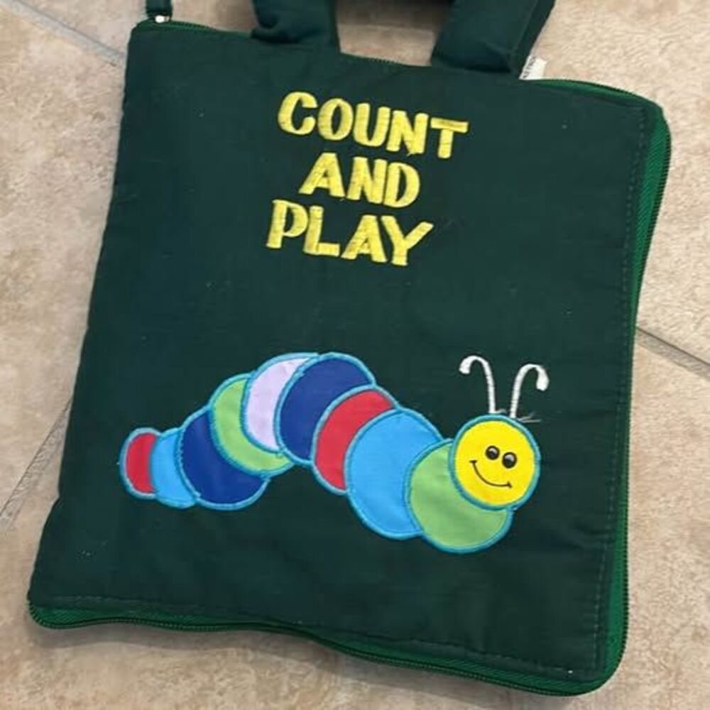 Vintage Count and Play Soft Activity Book